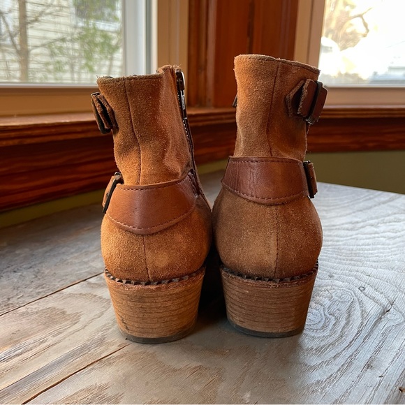 H by Hudson Lumo tan leather ankle boots | size 40 - Picture 4 of 8